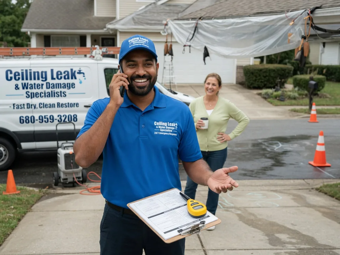 Ceiling Leak Cleanup Brooksville, FL FAQs